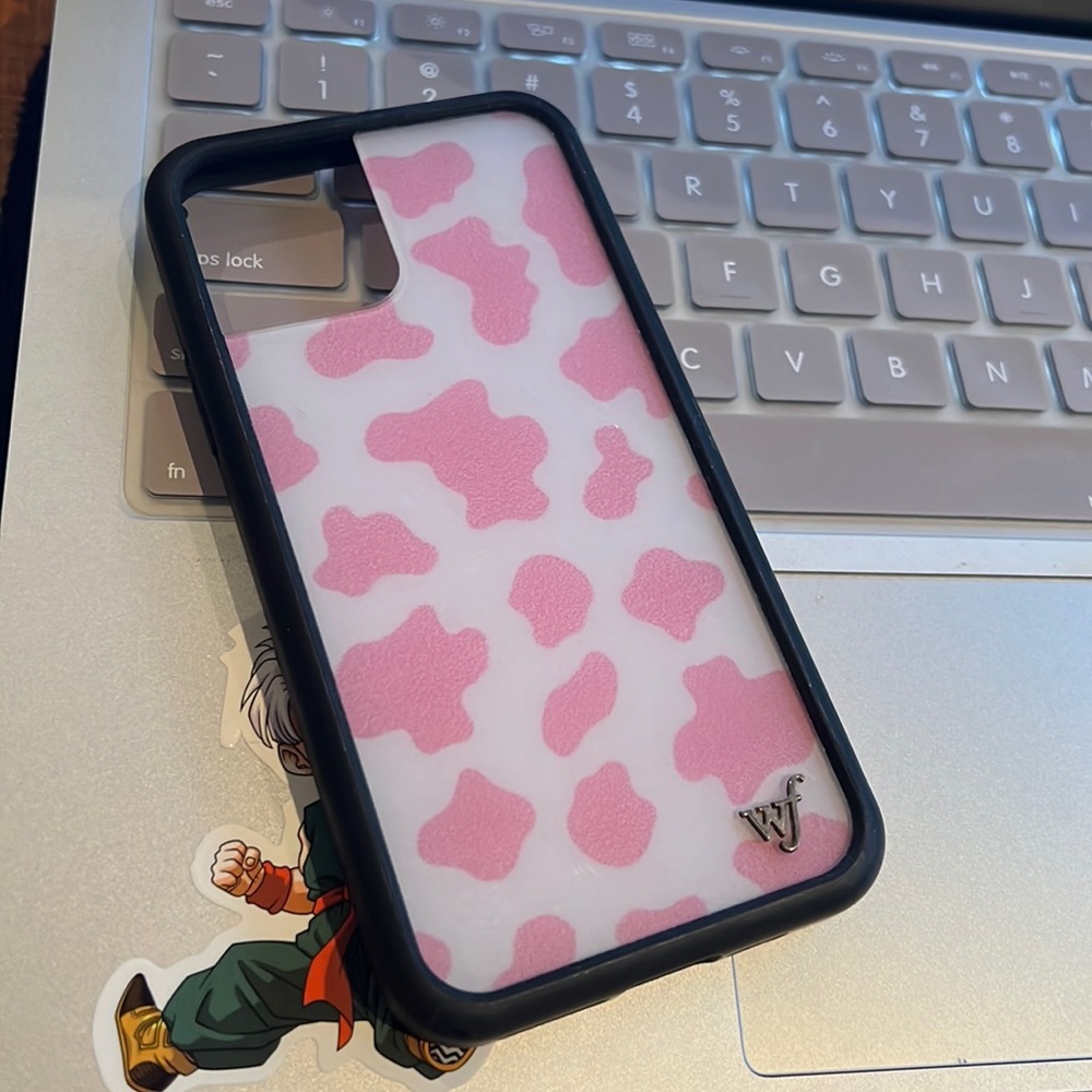 Wildflower Pink Moo Moo Case